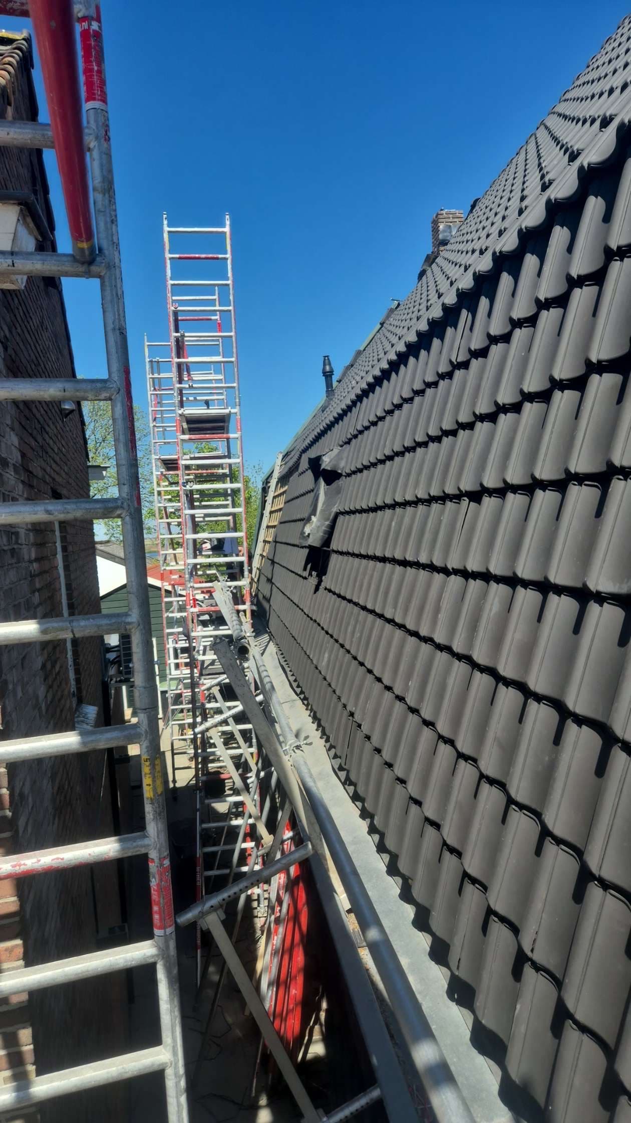 Blankers Dakdekkers – hellend dak renovatie Nederland